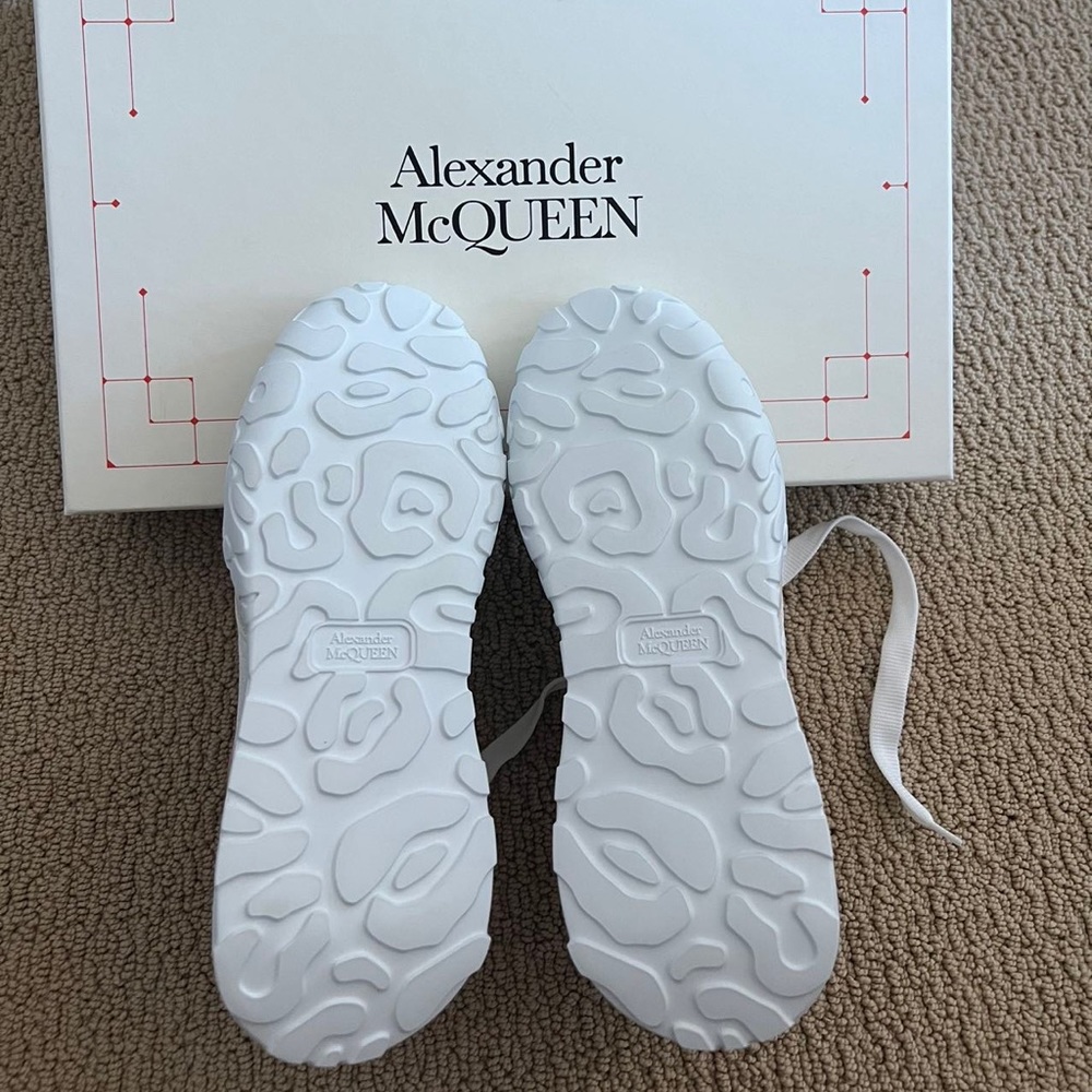 Brand new with Tag Alexander McQueen multiple color sneaker in size 35. 5
